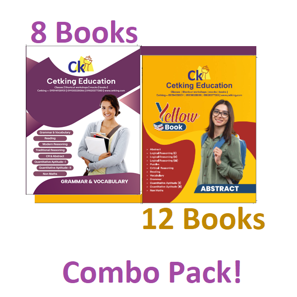 MBA CET 2024 Yellow and New Purple Books CET KING