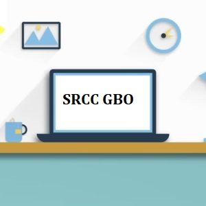 SRCC GBO