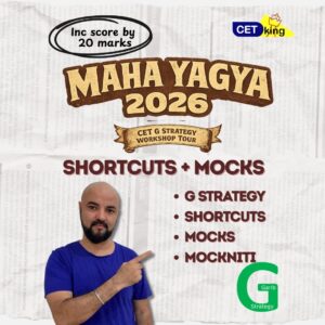 CET 2026 Shortcuts + Mocks : 20 Days CET 2 Revenge